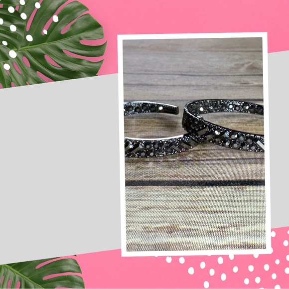 Jewelry - Gunmetal Black Sparkle